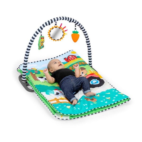 Baby Einstein™ Busy Barnyard™ Grow With Me Activity Gym - Premium for Kids in Qatar | Toysaro.com
